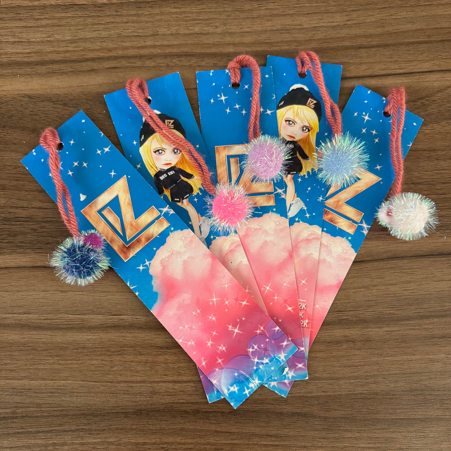 OG LIZ Pom Pom Bookmark (pack of 5)