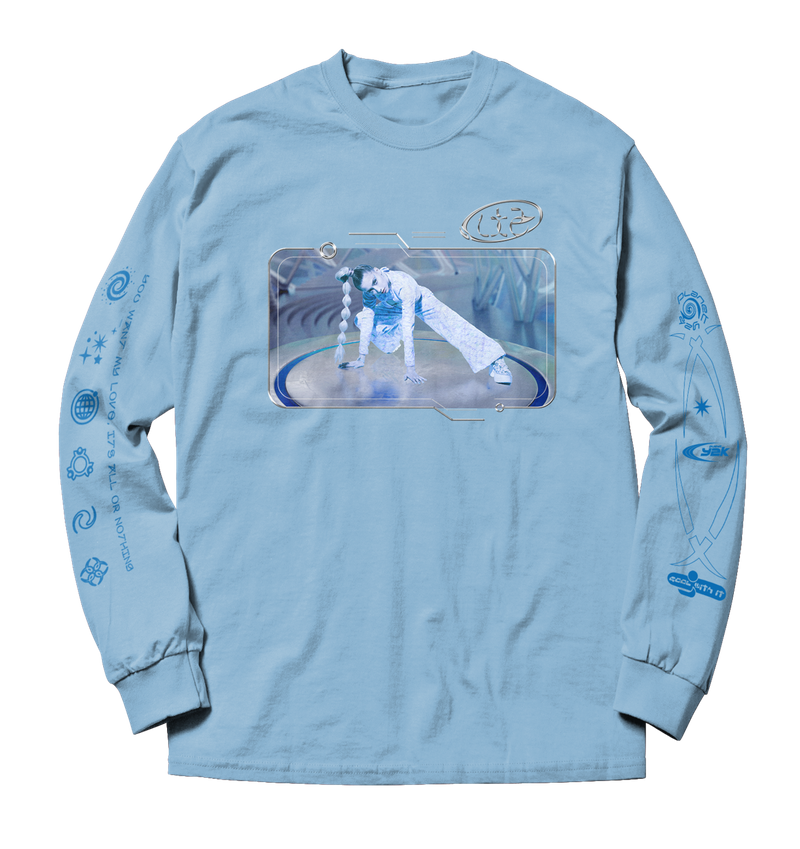 Planet Y2K – Long-sleeve (Baby Blue)